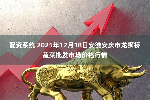 配资系统 2025年12月18日安徽安庆市龙狮桥蔬菜批发市场价格行情
